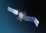 Le satellite Giove-A - Vue d'artiste