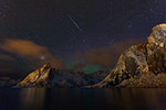 Passage d'un satellite de communication Iridium