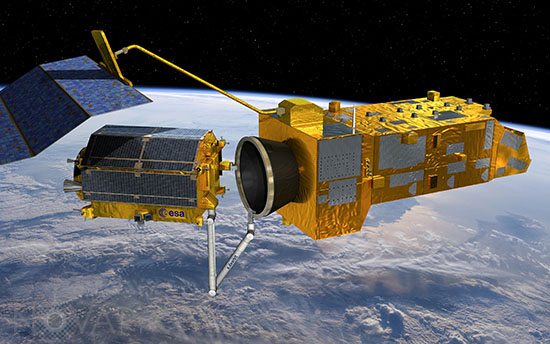 E.DEORBIT: un satellite pour nettoyer l'espace