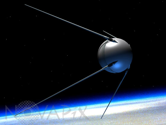 Sputnik 1 - Illustration