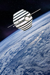 Satellite artificiel Asterix - Illustration