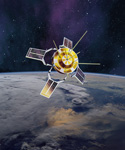 Satellite artificiel D-1A Diapason - Illustration