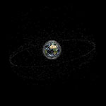 Débris en orbite autour de la Terre