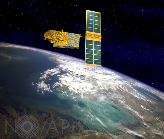 Satellite Spot-1, artwork
