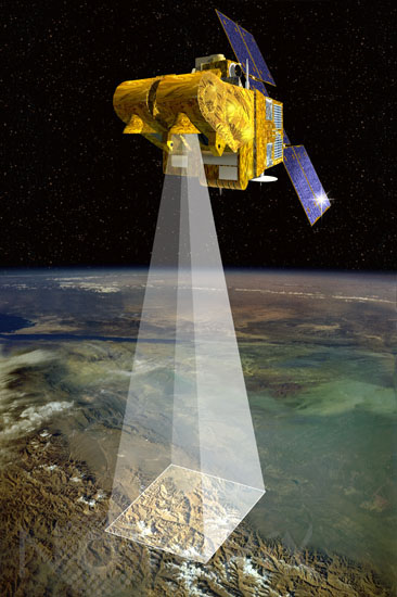Satellite Spot-4, artwork