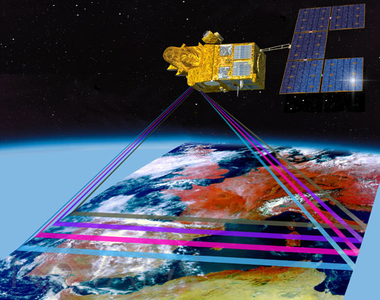 Satellite Spot-4, artwork
