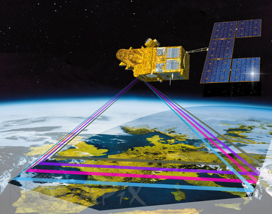 Satellite Spot-4, artwork