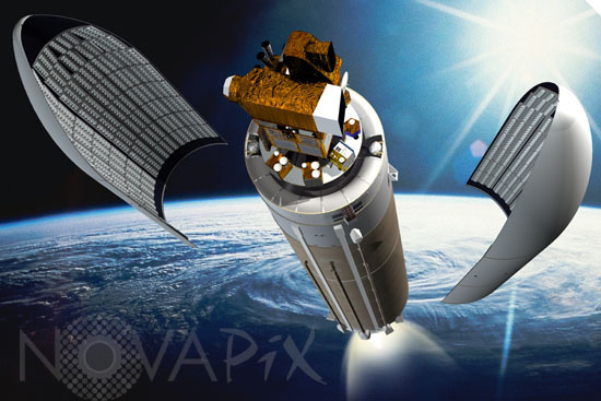 Satellite Helios 2A launch