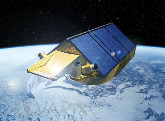 Satellite CRYOSAT-2 - Artist view