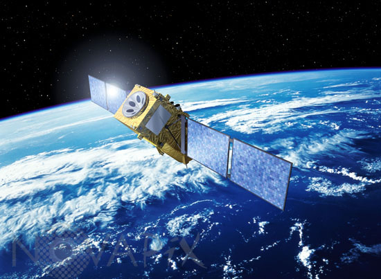 The ADM-Aeolus satellite - Artist view