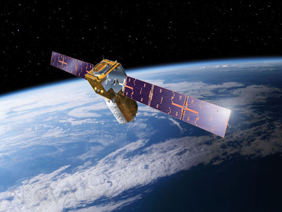 The ADM-Aeolus satellite - Artist view