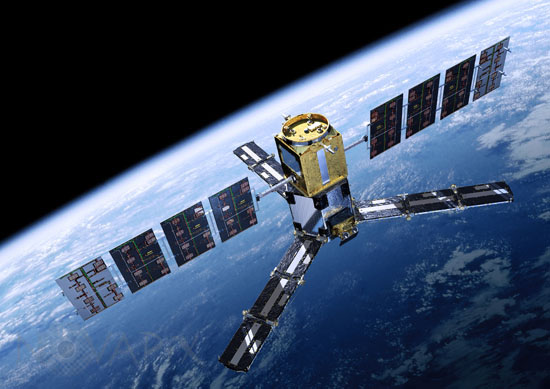 Satellite SMOS - Vue d'artiste