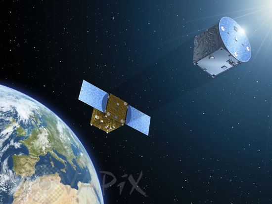 Satellite PROBA-3 - Vue d'artiste