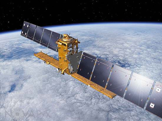 Sentinel-1 satellite - Artist view