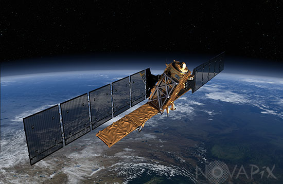 Satellite Sentinel-1 - Vue d'artiste