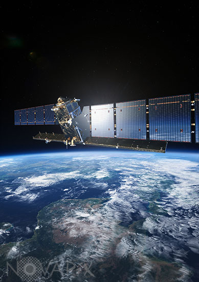 Satellite Sentinel-1 - Vue d'artiste