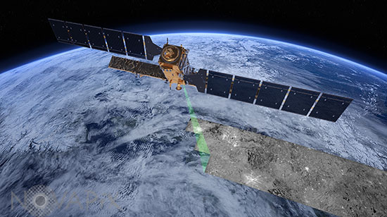Sentinel-1 satellite - Artist view