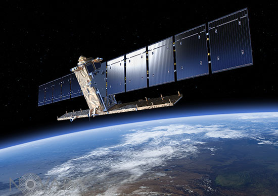 Satellite Sentinel-1 - Vue d'artiste