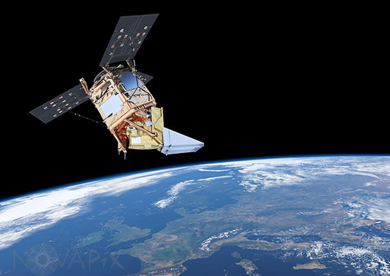 Satellite Sentinel-5P - Vue d'artiste