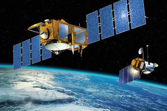 Satellites Jason-1 et Topex-Poseidon- Illustration