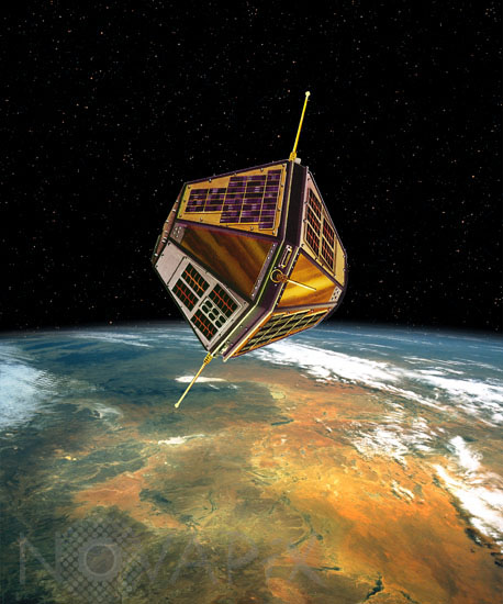 Satellite Sret-1, artwork