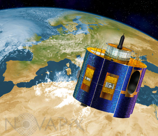 Satellite MSG-1-Meteosat 8