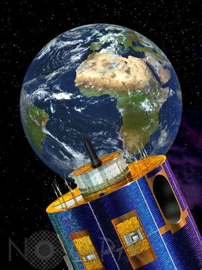 Satellite MSG-1-Meteosat 8