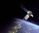 Satellite Eole ADM-Aeolus - Vue d'artiste