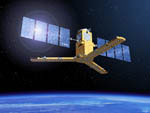 Satellite SMOS- Vue d'artiste
