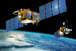 Satellites Jason-1 et Topex-Poseidon- Illustration