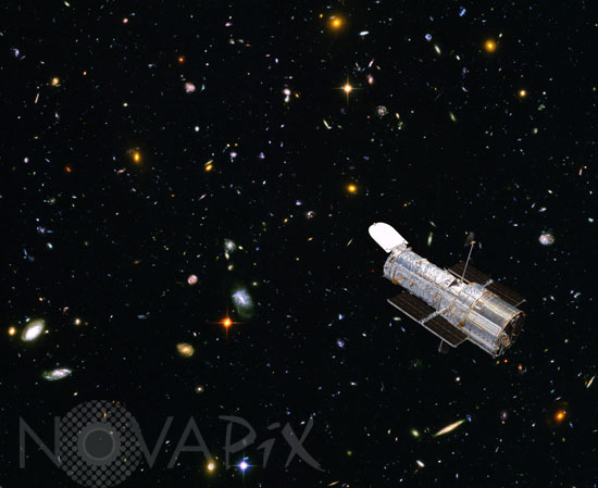 Hubble space telescope - Artist view