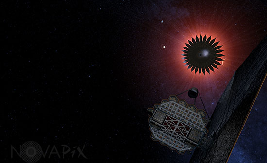 High Definition Space Telescope with starshade