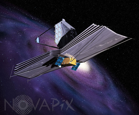 Télescope spatial James Webb (JWST) - Vue d'artiste