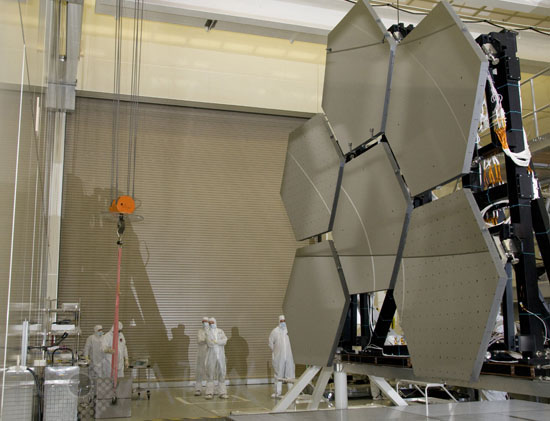Testing of the JWST's mirrors
