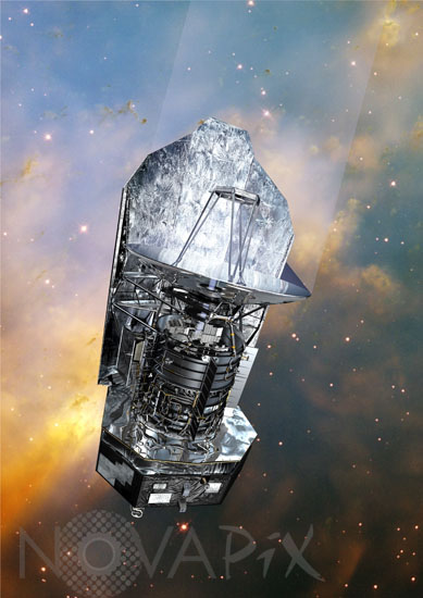 Satellite Herschel- Illustration