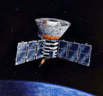 Satellite COBE -Illustration
