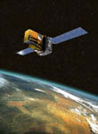 Satellite INTEGRAL-Vue d'artiste