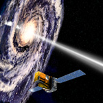 Satellite INTEGRAL-Vue d'artiste