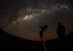 Voie lactée dans le désert d'Atacama