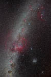 La Voie lactée, d'Orion à  la Croix du Sud