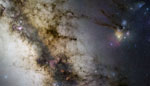 Le centre de notre galaxie, la Voie lactée