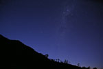 Premières lueurs de l'aurore sur le ciel austral de la Reunion