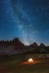 Camping sous les étoiles