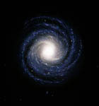 Our galaxy, the Milky Way. Artwork.