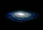 Our galaxy, the Milky Way. Artwork.