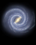 Notre galaxie -Vue d'artiste