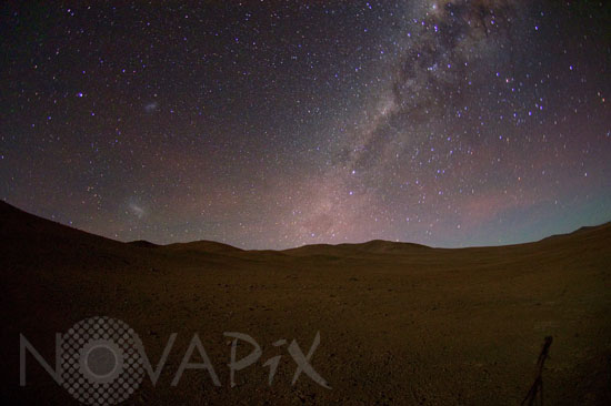 Milky way seen from Chile