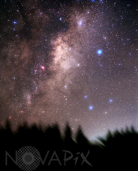 The Milky way and Sagittarius