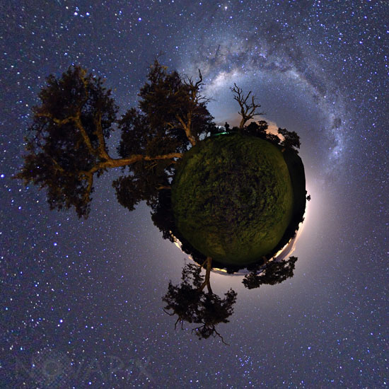 Milky Way from Reunion