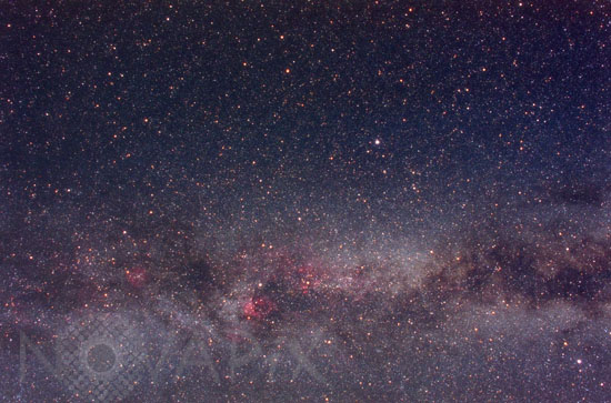 Part of the Milky Way